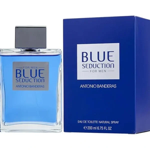 Antonio Banderas Blue Seduction Eau De Toilette Spray 200ml/6.75oz - Fresh Bloom Skin - Premium Skincare Solutions for Nourished, Hydrated, and Radiant Skin Every Day