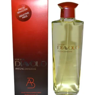 Antonio Banderas Diavolo by Antonio Banderas for Men - 6.75 oz EDT Spray - Fresh Bloom Skin - Premium Skincare Solutions for Nourished, Hydrated, and Radiant Skin Every Day