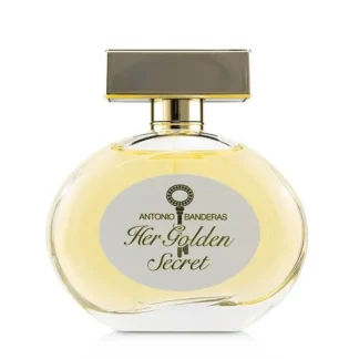 Antonio Banderas Her Golden Secret Eau De Toilette Spray 80ml/2.7oz - Fresh Bloom Skin - Premium Skincare Solutions for Nourished, Hydrated, and Radiant Skin Every Day