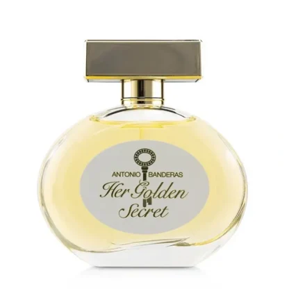 Antonio Banderas Her Golden Secret Eau De Toilette Spray 80ml/2.7oz - Fresh Bloom Skin - Premium Skincare Solutions for Nourished, Hydrated, and Radiant Skin Every Day