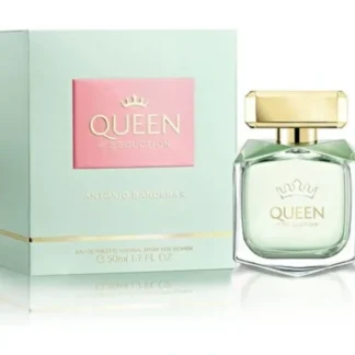 Antonio Banderas Queen of Seduction Eau de Toilette for Women 50ml - Fresh Bloom Skin - Premium Skincare Solutions for Nourished, Hydrated, and Radiant Skin Every Day