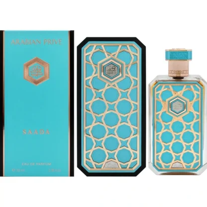 Arabian Prive Saada by Rasasi for Unisex - 2.36 oz EDP Spray - Fresh Bloom Skin - Premium Skincare Solutions for Nourished, Hydrated, and Radiant Skin Every Day