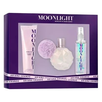 Ariana Grande Moonlight Set - Eau De Parfum & Body Mist & Body Lotion 100ml 120ml - Fresh Bloom Skin - Premium Skincare Solutions for Nourished, Hydrated, and Radiant Skin Every Day