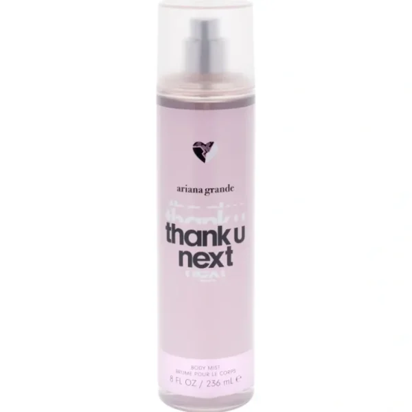 Ariana Grande Thank U Next by Ariana Grande for Women - 8 oz Body Mist - Fresh Bloom Skin - Premium Skincare Solutions for Nourished, Hydrated, and Radiant Skin Every Day