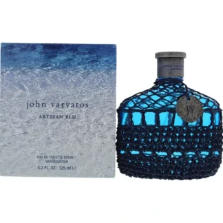 Artisan Blu by John Varvatos for Men - 4.2 oz EDT Spray - Fresh Bloom Skin - Premium Skincare Solutions for Nourished, Hydrated, and Radiant Skin Every Day