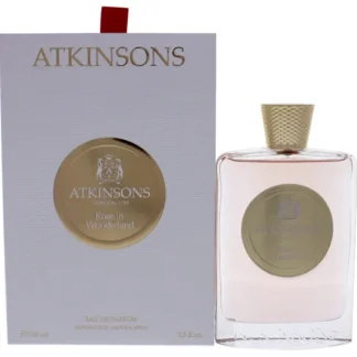 Atkinsons Rose in Wonderland by Atkinsons for Women - 3.3 oz EDP Spray - Fresh Bloom Skin - Premium Skincare Solutions for Nourished, Hydrated, and Radiant Skin Every Day