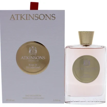 Atkinsons Rose in Wonderland by Atkinsons for Women - 3.3 oz EDP Spray - Fresh Bloom Skin - Premium Skincare Solutions for Nourished, Hydrated, and Radiant Skin Every Day