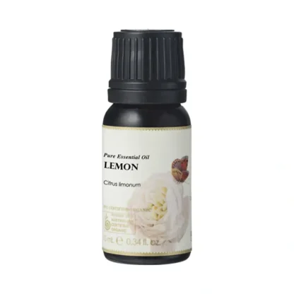Ausganica Organic Essential Oil Lemon 10ml - Fresh Bloom Skin - Premium Skincare Solutions for Nourished, Hydrated, and Radiant Skin Every Day