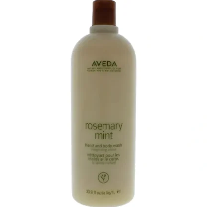 Aveda Rosemary Mint Hand & Body Wash by Aveda for Unisex - 33.8 oz Body Wash - Fresh Bloom Skin - Premium Skincare Solutions for Nourished, Hydrated, and Radiant Skin Every Day