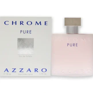 Azzaro Chrome Pure by Azzaro for Men - 1.7 oz EDT Spray - Fresh Bloom Skin - Premium Skincare Solutions for Nourished, Hydrated, and Radiant Skin Every Day