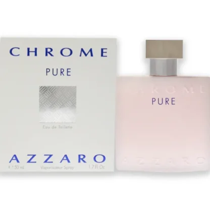 Azzaro Chrome Pure by Azzaro for Men - 1.7 oz EDT Spray - Fresh Bloom Skin - Premium Skincare Solutions for Nourished, Hydrated, and Radiant Skin Every Day