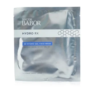 Babor Doctor Babor Hydro RX 3D Hydro Gel Face Mask 4pcs - Fresh Bloom Skin - Premium Skincare Solutions for Nourished, Hydrated, and Radiant Skin Every Day
