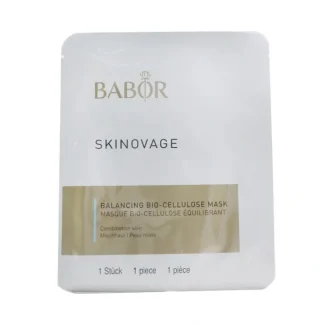 Babor Skinovage [Age Preventing] Balancing Bio-Cellulose Mask - For Combination Skin 5pcs - Fresh Bloom Skin - Premium Skincare Solutions for Nourished, Hydrated, and Radiant Skin Every Day