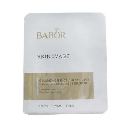 Babor Skinovage [Age Preventing] Balancing Bio-Cellulose Mask - For Combination Skin 5pcs - Fresh Bloom Skin - Premium Skincare Solutions for Nourished, Hydrated, and Radiant Skin Every Day