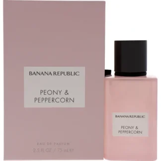 Banana Republic Peony and Peppercorn by Banana Republic for Unisex - 2.5 oz EDP Spray - Fresh Bloom Skin - Premium Skincare Solutions for Nourished, Hydrated, and Radiant Skin Every Day