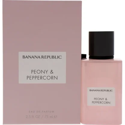 Banana Republic Peony and Peppercorn by Banana Republic for Unisex - 2.5 oz EDP Spray - Fresh Bloom Skin - Premium Skincare Solutions for Nourished, Hydrated, and Radiant Skin Every Day