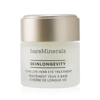 BareMinerals Skinlongevity Long Life Herb Eye Treatment 15g/0.5oz - Fresh Bloom Skin - Premium Skincare Solutions for Nourished, Hydrated, and Radiant Skin Every Day