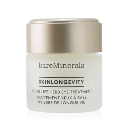 BareMinerals Skinlongevity Long Life Herb Eye Treatment 15g/0.5oz - Fresh Bloom Skin - Premium Skincare Solutions for Nourished, Hydrated, and Radiant Skin Every Day