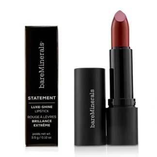 BareMinerals Statement Luxe Shine Lipstick - # Srsly Red 3.5g/0.12oz - Fresh Bloom Skin - Premium Skincare Solutions for Nourished, Hydrated, and Radiant Skin Every Day