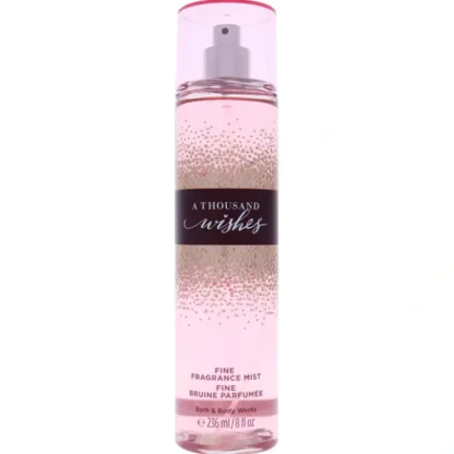 Bath & Body Works A Thousand Wishes by Bath and Body Works for Women - 8 oz Fine Fragrance Mist - Fresh Bloom Skin - Premium Skincare Solutions for Nourished, Hydrated, and Radiant Skin Every Day
