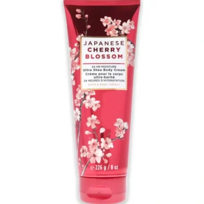 Bath and Body Works Japanese Cherry Blossom by Bath and Body Works for Women - 8 oz Body Cream - Fresh Bloom Skin - Premium Skincare Solutions for Nourished, Hydrated, and Radiant Skin Every Day