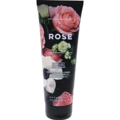 Bath and Body Works Rose by Bath and Body Works for Women - 8 oz Body Cream - Fresh Bloom Skin - Premium Skincare Solutions for Nourished, Hydrated, and Radiant Skin Every Day