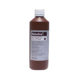 Betadine Antiseptic Solution 500ml - Fresh Bloom Skin - Premium Skincare Solutions for Nourished, Hydrated, and Radiant Skin Every Day