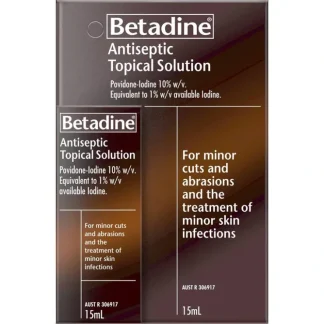 Betadine Antiseptic Topical 15ml - Fresh Bloom Skin - Premium Skincare Solutions for Nourished, Hydrated, and Radiant Skin Every Day