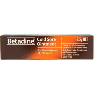 Betadine Coldsore Ointment 7.5g - Fresh Bloom Skin - Premium Skincare Solutions for Nourished, Hydrated, and Radiant Skin Every Day
