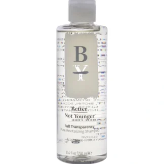 Better Not Younger Full Transparency Shampoo by Better Not Younger for Unisex - 8.4 oz Shampoo - Fresh Bloom Skin - Premium Skincare Solutions for Nourished, Hydrated, and Radiant Skin Every Day