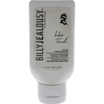 Billy Jealousy Hot Towel Pre-Shave Treatment by Billy Jealousy for Unisex - 3 oz Pre-Shave Treatment - Fresh Bloom Skin - Premium Skincare Solutions for Nourished, Hydrated, and Radiant Skin Every Day