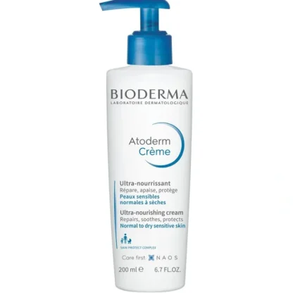 Bioderma Atoderm Ultra-Nourishing Cream 200ml - Fresh Bloom Skin - Premium Skincare Solutions for Nourished, Hydrated, and Radiant Skin Every Day