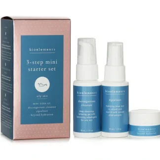 Bioelements 3-Step Mini Starter For Oily Skin set 3pcs - Fresh Bloom Skin - Premium Skincare Solutions for Nourished, Hydrated, and Radiant Skin Every Day