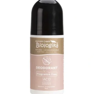 Biologika Roll-On Deodorant Fragrance Free 70ml - Fresh Bloom Skin - Premium Skincare Solutions for Nourished, Hydrated, and Radiant Skin Every Day