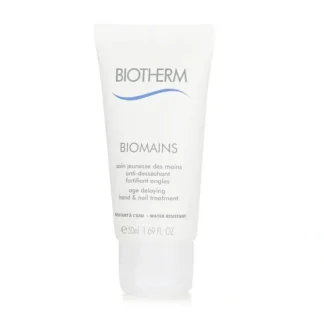 Biotherm Biomains Age Delaying Hand & Nail Treatment - Water Resistant 50ml/1.69oz - Fresh Bloom Skin - Premium Skincare Solutions for Nourished, Hydrated, and Radiant Skin Every Day