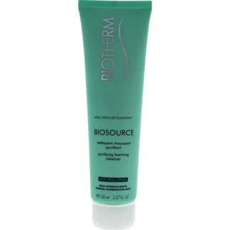 Biotherm Biosource Purifying Foaming Cleanser by Biotherm for Unisex - 5.07 oz Cleanser - Fresh Bloom Skin - Premium Skincare Solutions for Nourished, Hydrated, and Radiant Skin Every Day