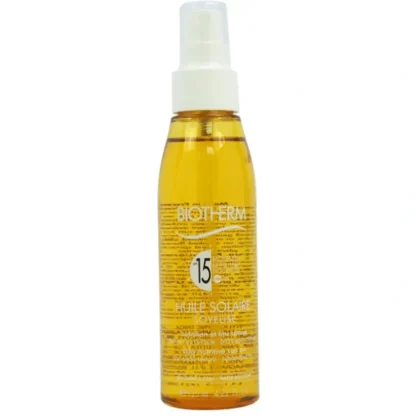 Biotherm Huile Solaire SPF 15 - Silky Nutritive Sun Oil by Biotherm for Unisex - 4.22 oz Oil - Fresh Bloom Skin - Premium Skincare Solutions for Nourished, Hydrated, and Radiant Skin Every Day