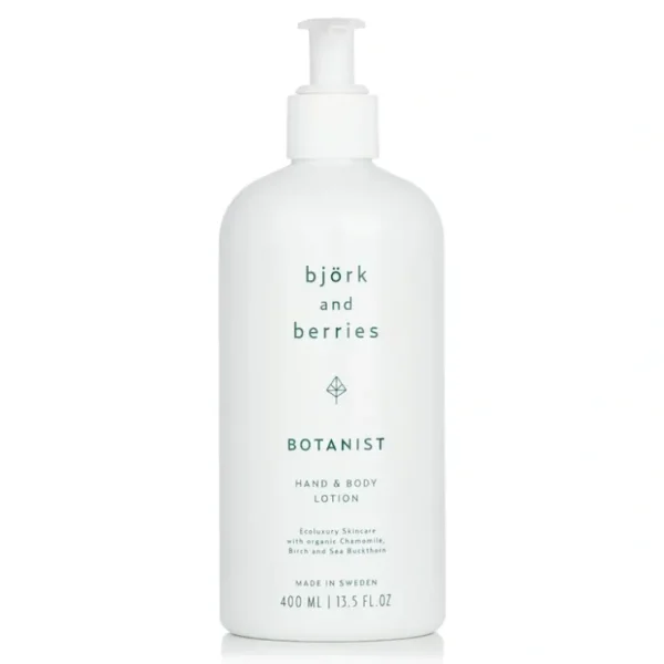 Bjork & Berries Botanist Hand & Body Lotion 400ml/13.5oz - Fresh Bloom Skin - Premium Skincare Solutions for Nourished, Hydrated, and Radiant Skin Every Day