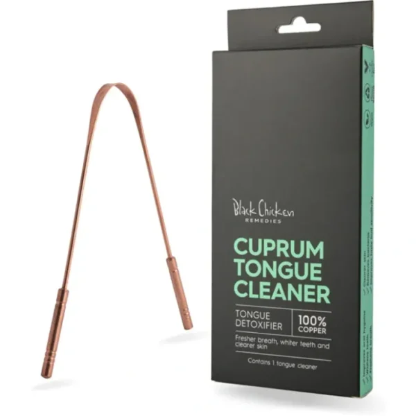 Black Chicken Remedies Cuprum Tongue Cleaner - Fresh Bloom Skin - Premium Skincare Solutions for Nourished, Hydrated, and Radiant Skin Every Day