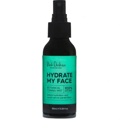 Black Chicken Remedies Hydrate My Face Hydrating Mist 100ml - Fresh Bloom Skin - Premium Skincare Solutions for Nourished, Hydrated, and Radiant Skin Every Day