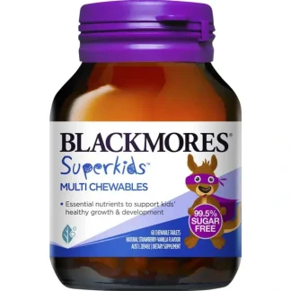 Blackmores Superkids Multi 60 Chewables - Fresh Bloom Skin - Premium Skincare Solutions for Nourished, Hydrated, and Radiant Skin Every Day