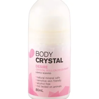 Body Crystal Crystal Roll-On Deodorant Desire 80ml - Fresh Bloom Skin - Premium Skincare Solutions for Nourished, Hydrated, and Radiant Skin Every Day