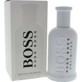 Boss Bottled Unlimited by Hugo Boss for Men - 6.7 oz EDT Spray - Fresh Bloom Skin - Premium Skincare Solutions for Nourished, Hydrated, and Radiant Skin Every Day