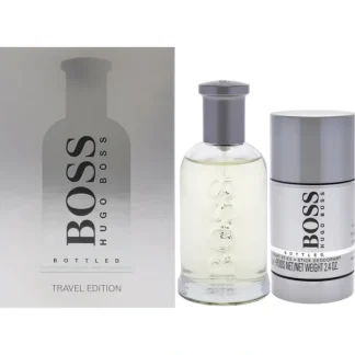 Boss No. 6 by Hugo Boss for Men - 2 Pc Gift Set 3.3oz EDT Spray, 2.4oz Deodorant Stick - Fresh Bloom Skin - Premium Skincare Solutions for Nourished, Hydrated, and Radiant Skin Every Day