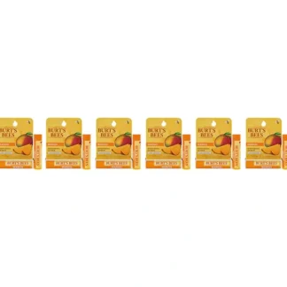 Burts Bees Mango Moisturizing Lip Balm Blister by Burts Bees for Unisex - 0.15 oz Lip Balm - Pack of 6 - Fresh Bloom Skin - Premium Skincare Solutions for Nourished, Hydrated, and Radiant Skin Every Day