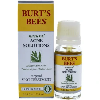 Burts Bees Natural Acne Solutions Targeted Spot Treatment by Burts Bees for Unisex - 0.26 oz Treatment - Fresh Bloom Skin - Premium Skincare Solutions for Nourished, Hydrated, and Radiant Skin Every Day