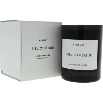 Byredo Bibliotheque Scented Candle by Byredo for Unisex - 8.4 oz Candle - Fresh Bloom Skin - Premium Skincare Solutions for Nourished, Hydrated, and Radiant Skin Every Day