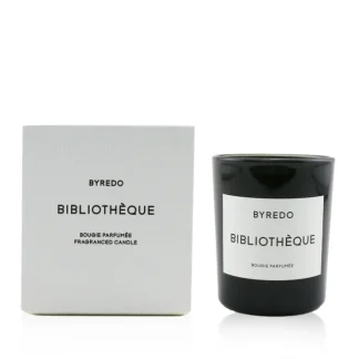 Byredo Fragranced Candle - Bibliotheque 70g/2.4oz - Fresh Bloom Skin - Premium Skincare Solutions for Nourished, Hydrated, and Radiant Skin Every Day