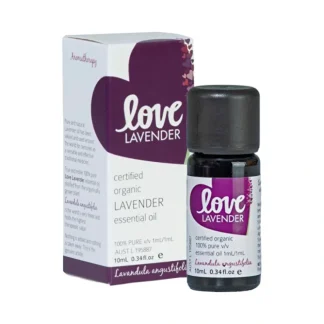Byron Bay Love Oils Free Spirit Love Lavender Certified Organic 100% Pure Lavender Essential Oil 10ml - Fresh Bloom Skin - Premium Skincare Solutions for Nourished, Hydrated, and Radiant Skin Every Day