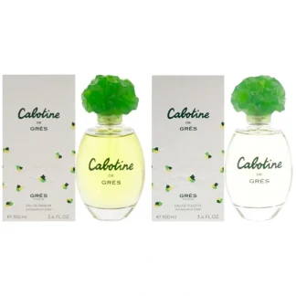 Cabotine Kit by Parfums Gres for Women - 2 Pc Kit 3.4 oz EDT Spray, 3.4 oz EDP Spray - Fresh Bloom Skin - Premium Skincare Solutions for Nourished, Hydrated, and Radiant Skin Every Day